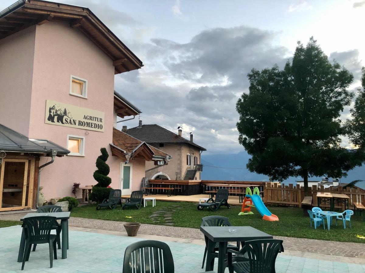 San Romedio Agriturismo Romeno Bagian luar foto
